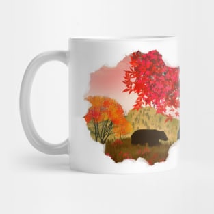 Red Fall Mug